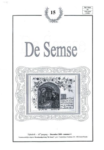 Kaft van Semse Kroniek 2000-4